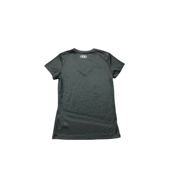 Under Armour Women's Tech 55V V-Neck Active Short Sleeve T-Shirt Black Size XS - Picture 3 of 5